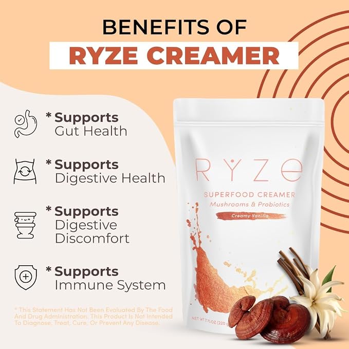 Ryze Mushroom Coffee Creamer