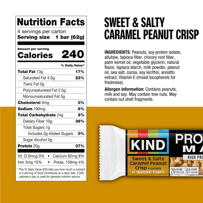 Kind Protein Snack Bar Salty Caramel