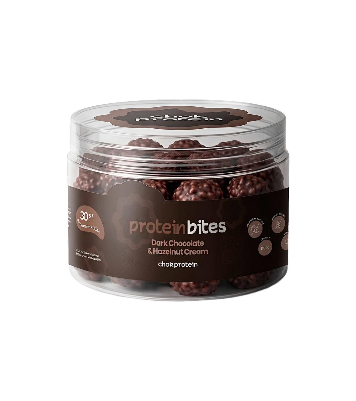 Protein Bites Hazelnut Cream & Dark Chocolate